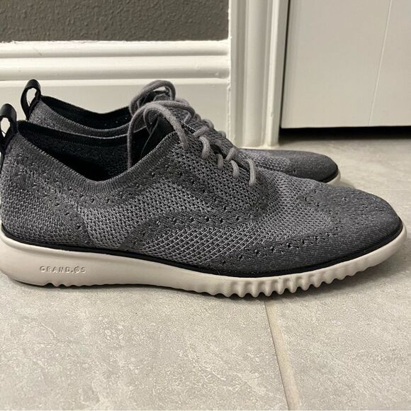 Cole Haan Grey 11.5 ZEROGRAND Shoes - Picture 5 of 9
